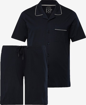 JP1880 Short Pajamas in Blue: front