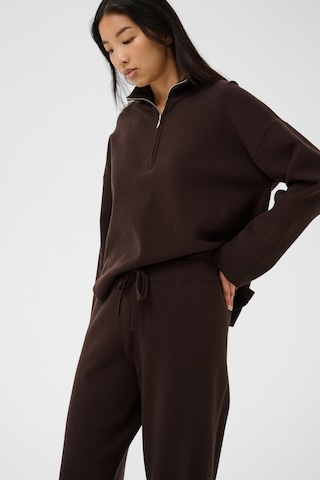 Part Two Wide leg Broek 'KatriePW' in Bruin