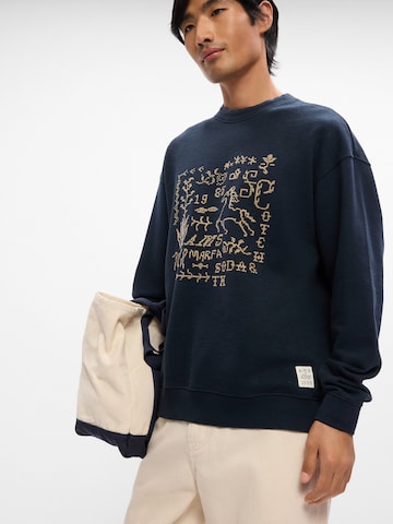 Bluză de molton de la SCOTCH & SODA pe albastru