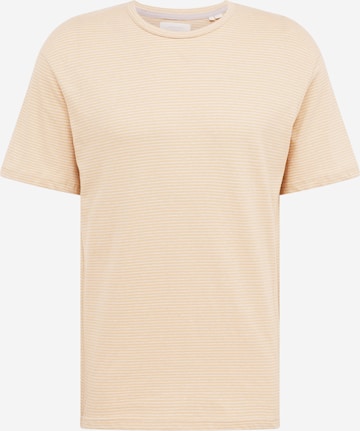 JACK & JONES T-Shirt in Beige: predná strana