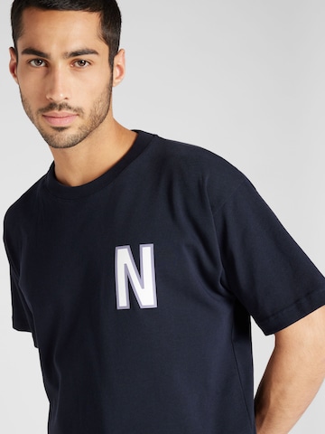 Tricou 'Simon' de la NORSE PROJECTS pe albastru