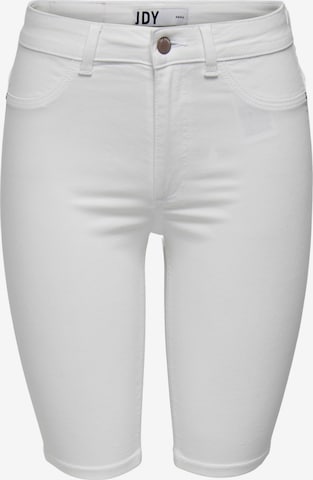 JDY Slimfit Jeans 'Tulga' in Wit: voorkant