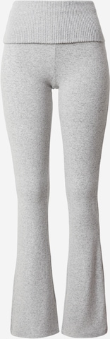 Bootcut Leggings de la Hailys pe gri: față