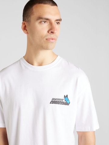 T-Shirt 'CYBERSPACE' JACK & JONES en blanc