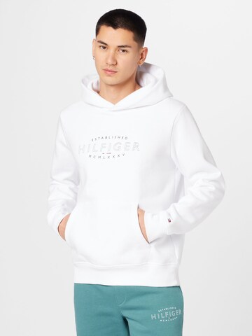 TOMMY HILFIGER Sweatshirt in White: front