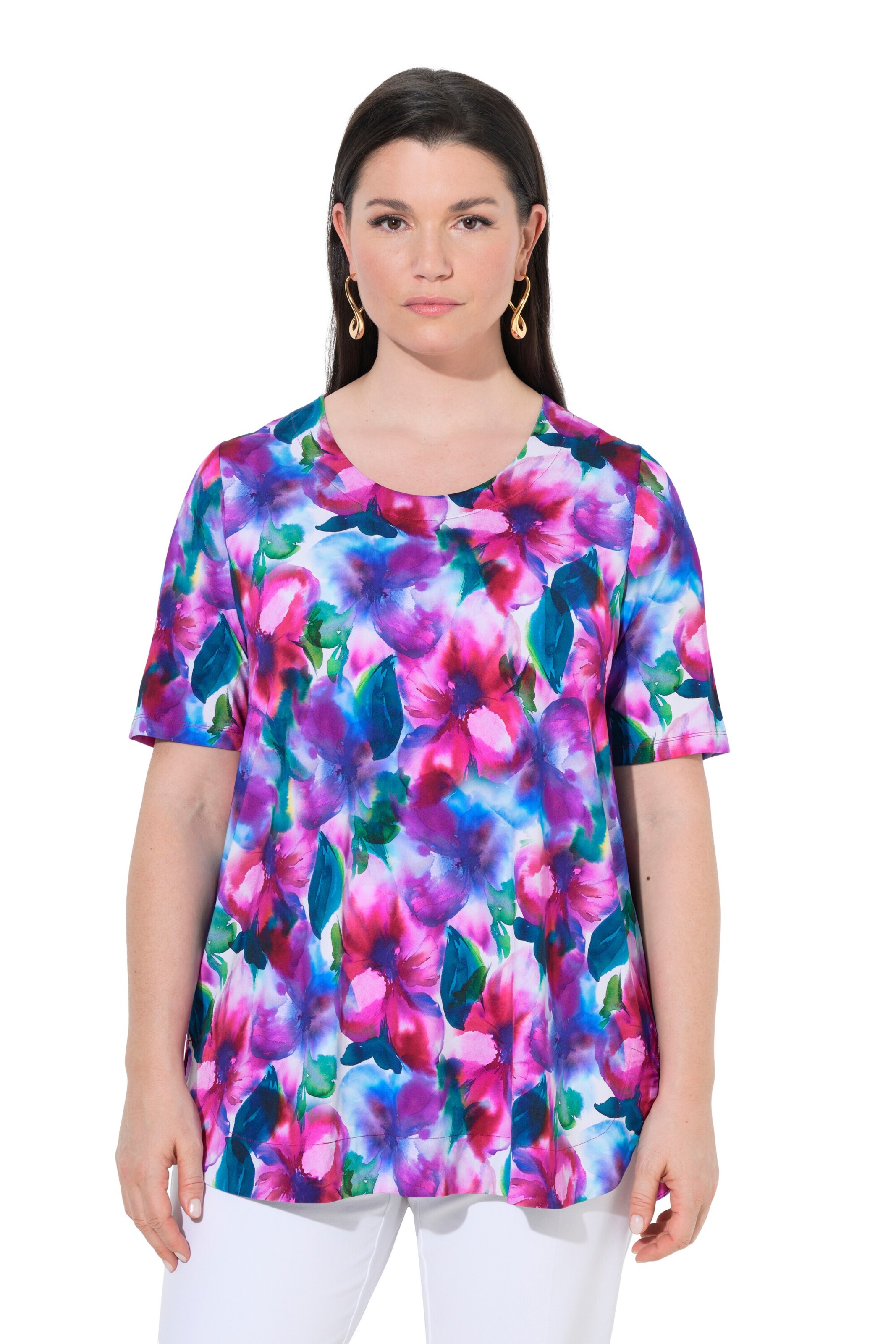 Ulla Popken Shirt in White: front