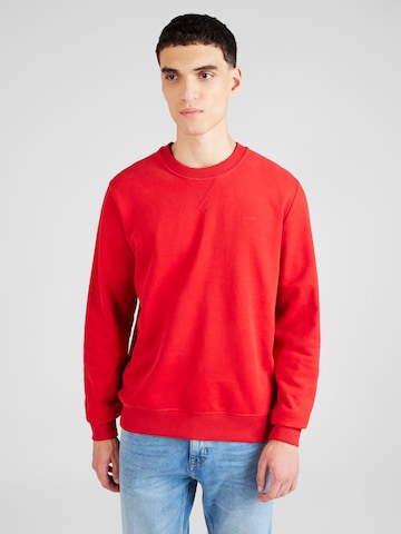 s.Oliver Sweatshirt i röd: framsida