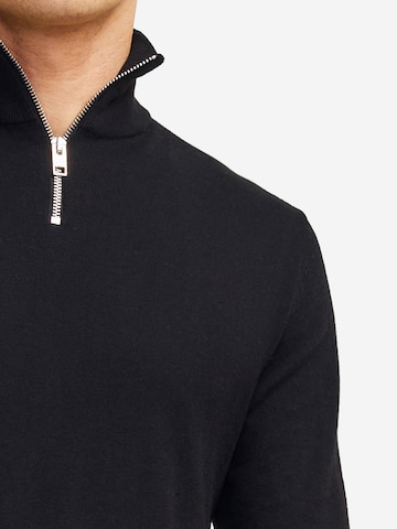 JACK & JONES Pullover 'Emil Knit'‌‌‌‌‌‌ in Schwarz