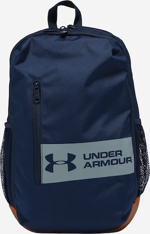 UNDER ARMOUR Sports Backpack 'Roland' in Blue: front