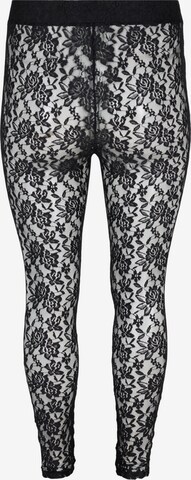 Zizzi Skinny Leggings - fekete