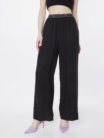 Esmé Studios Loose fit Trousers 'Celeste' in Black: front