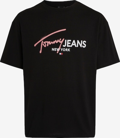 TOMMY HILFIGER Тениска в бежово / бледорозово / червено / черно, Преглед на продукта
