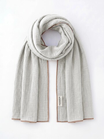 wundabaa Scarf 'mus 180x65' in Beige: front