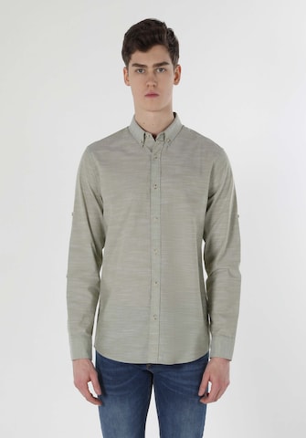 Colin's Regular fit Button Up Shirt in Green