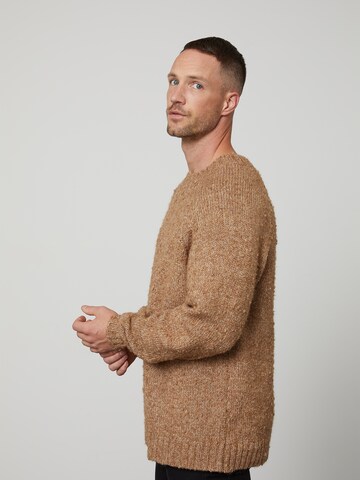 Pull-over 'Emilio' DAN FOX APPAREL en beige