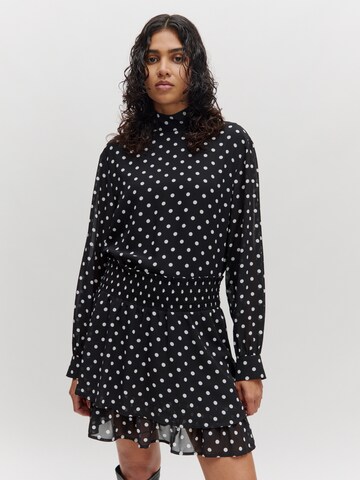 Camicia da donna 'Djamila' di EDITED in nero: frontale