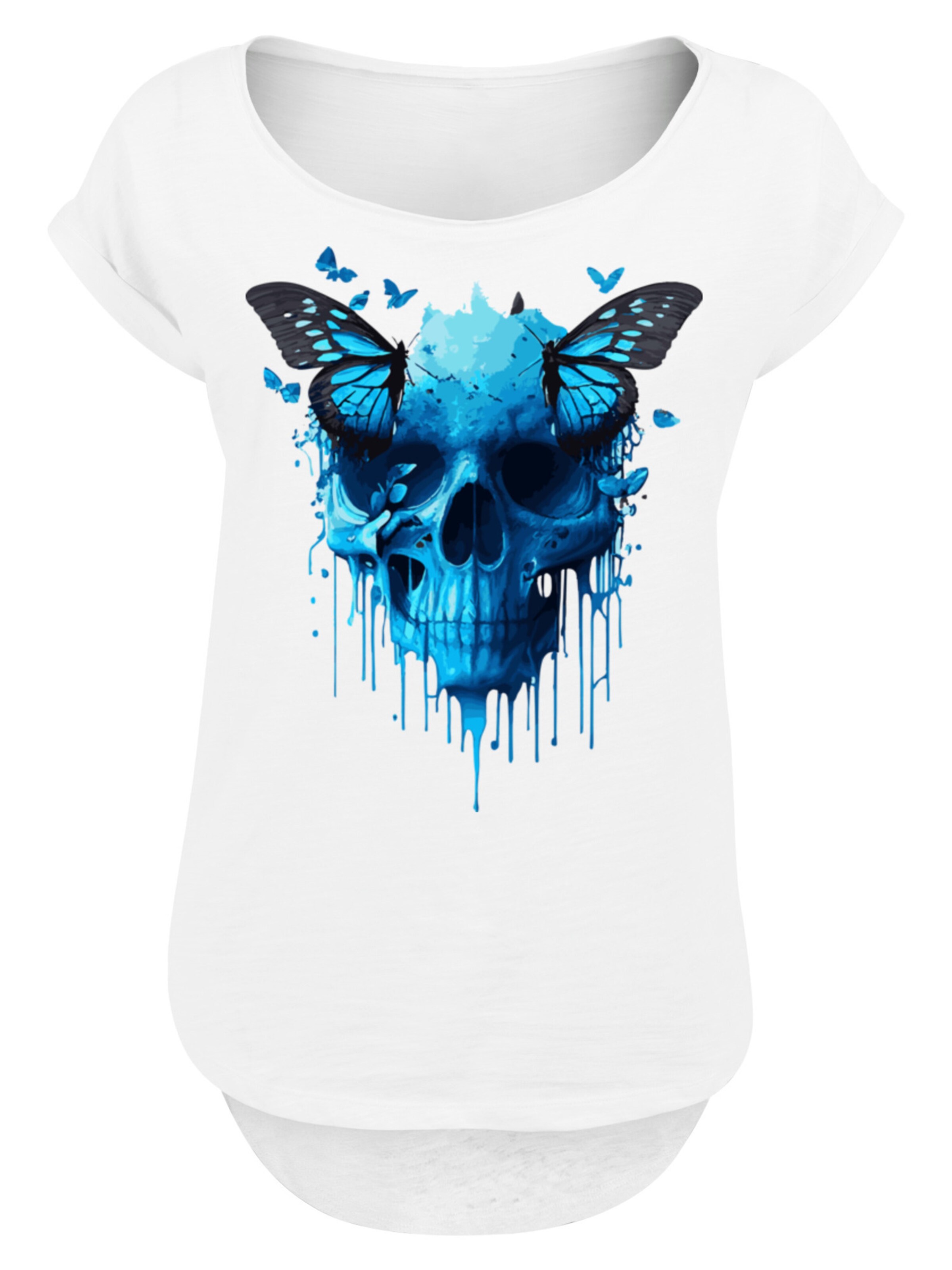 F4NT4STIC Shirt in Wit: voorkant