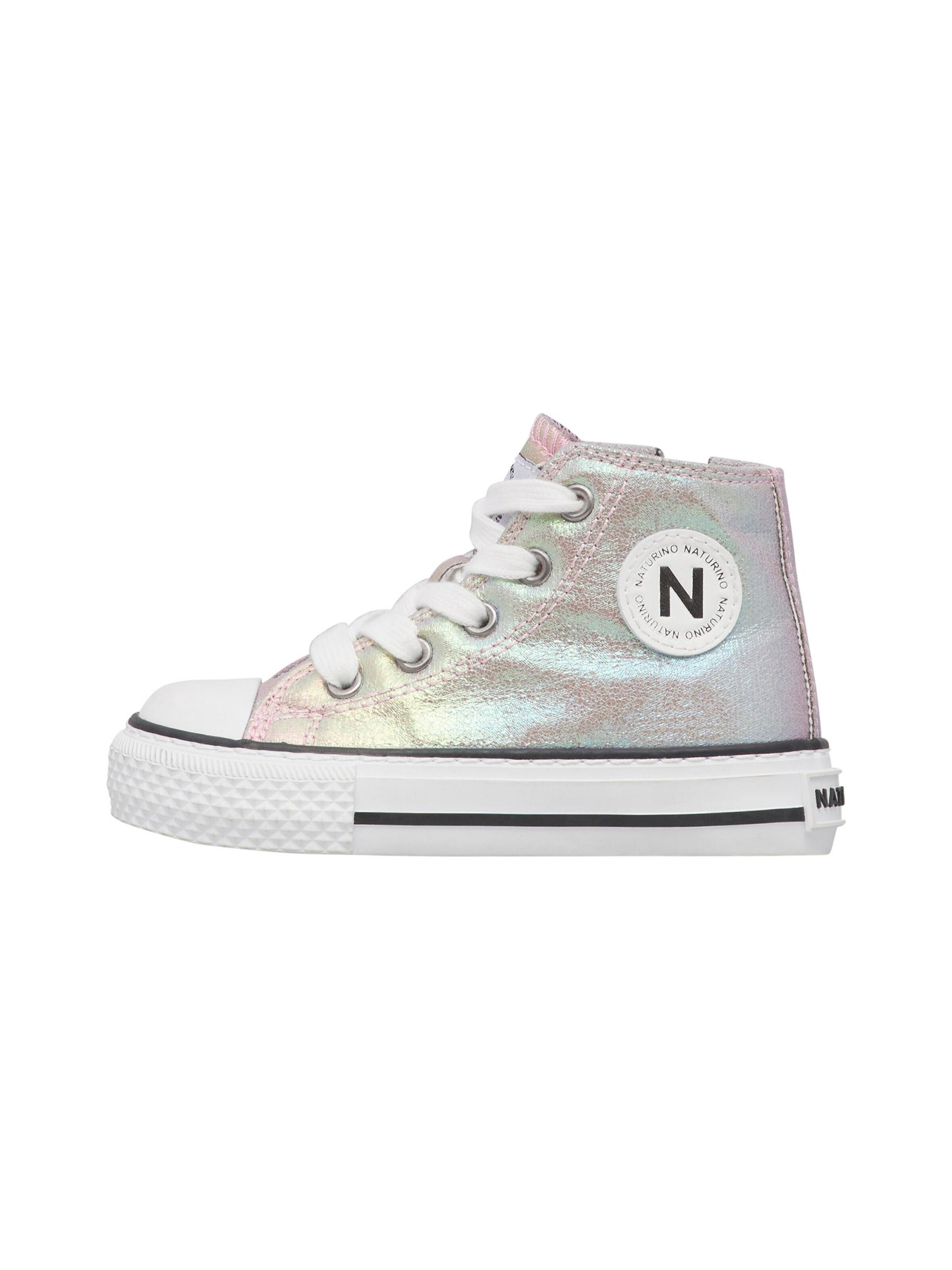 NATURINO Sneakers 'YLFAS.' in Zilver