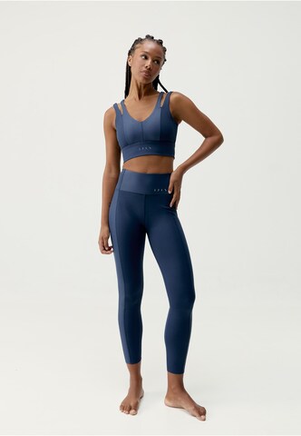 Born Living Yoga Skinny Leggings 'Maan' in Blau