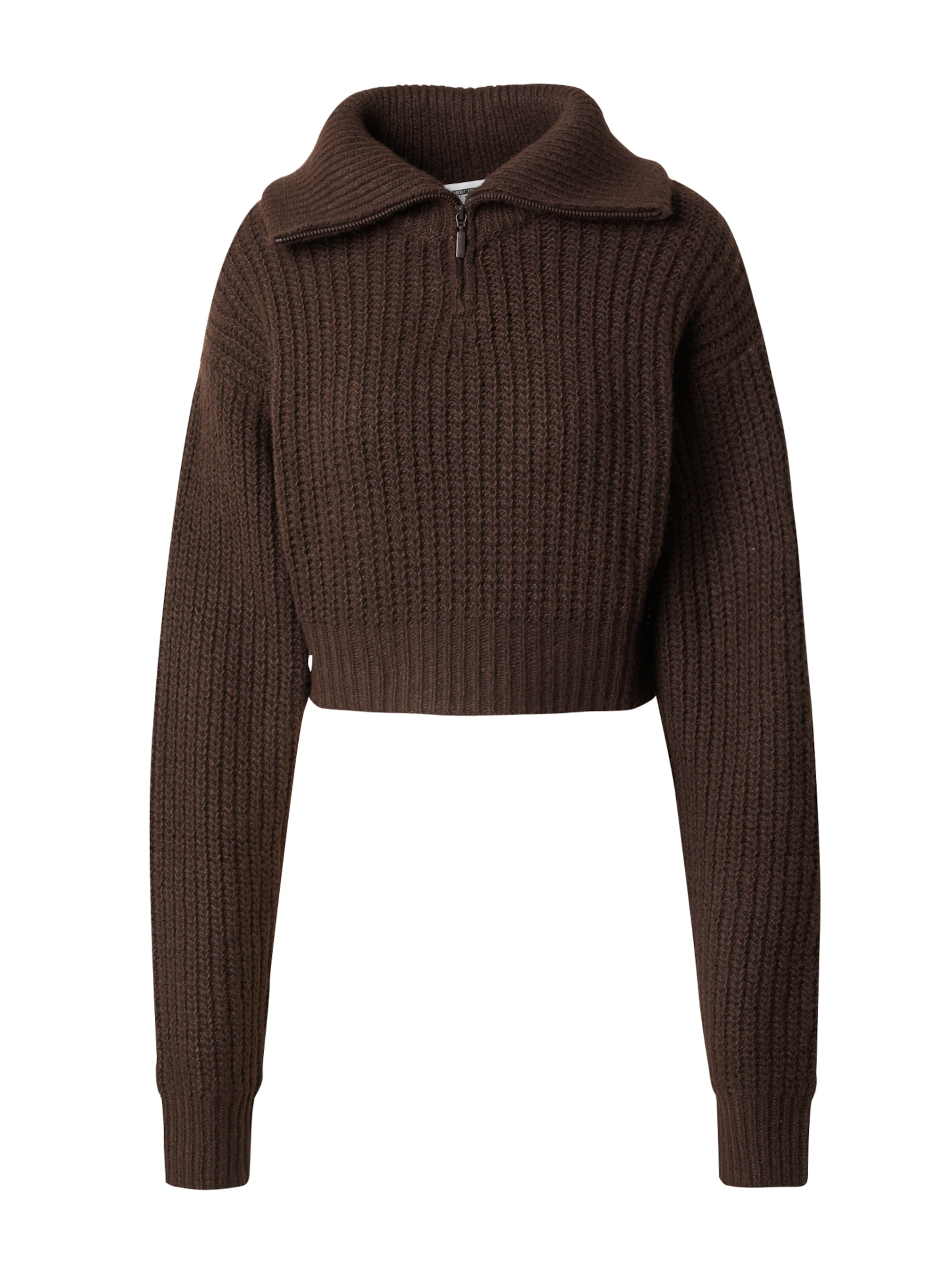 ABOUT YOU x Chiara Biasi Pullover 'Lio' i brun: forside