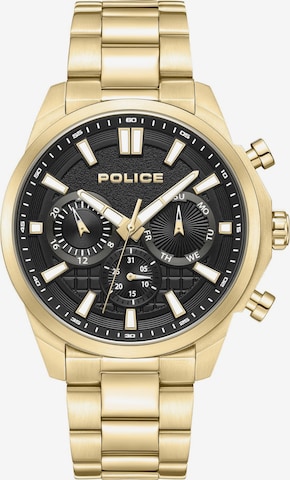 POLICE Uhr 'Rangy' in Gold: Vorderseite