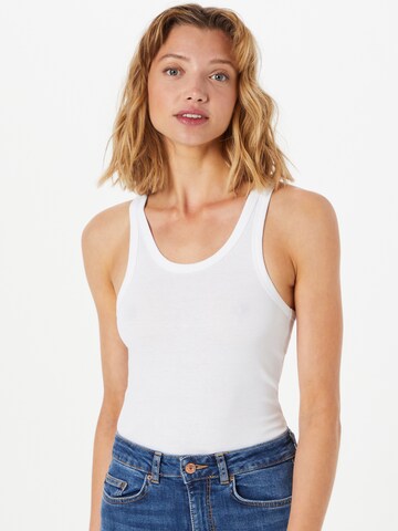 WEEKDAY Top in White: front