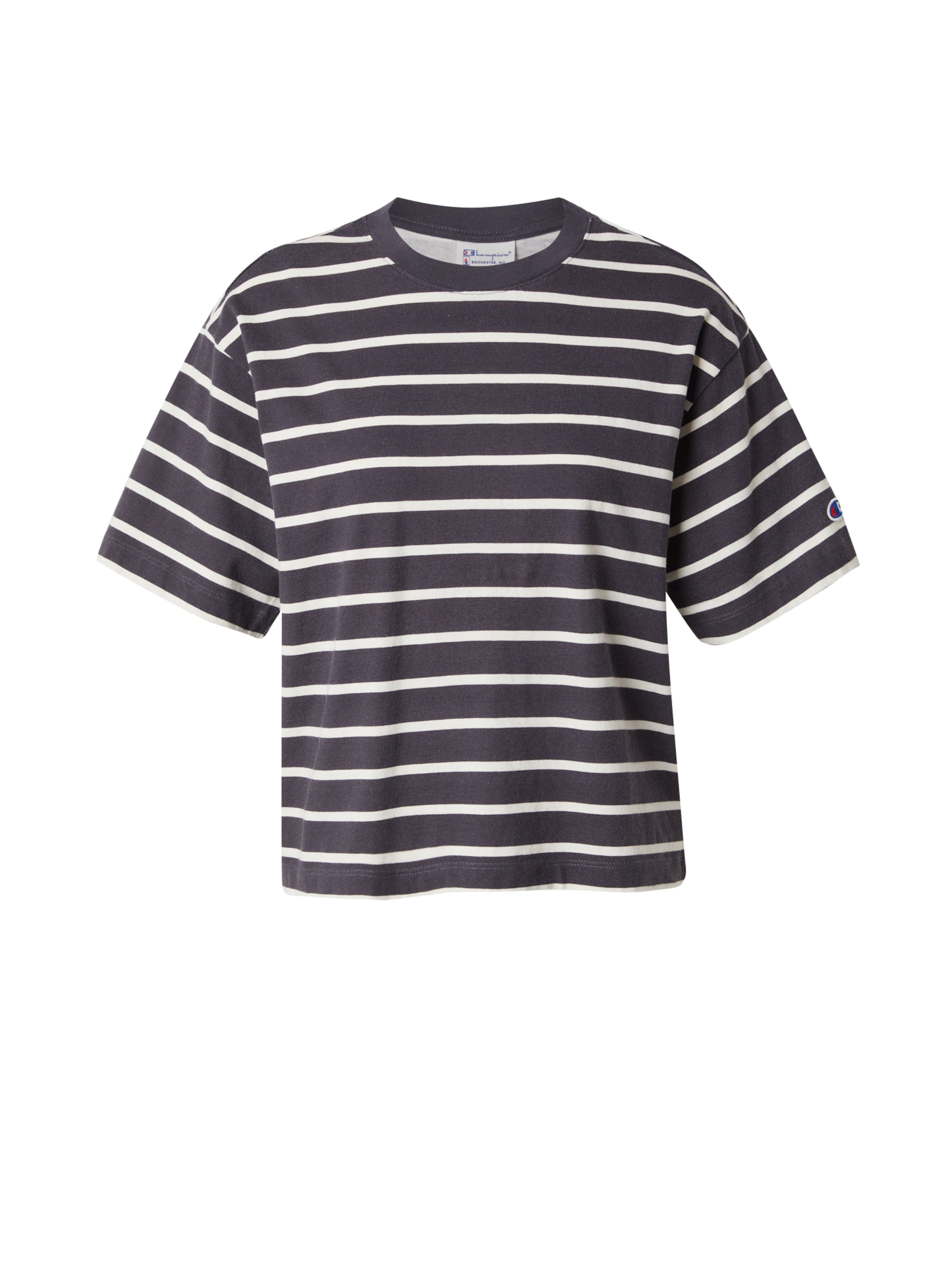 Champion Authentic Athletic Apparel T-Shirt in Blau: Vorderseite