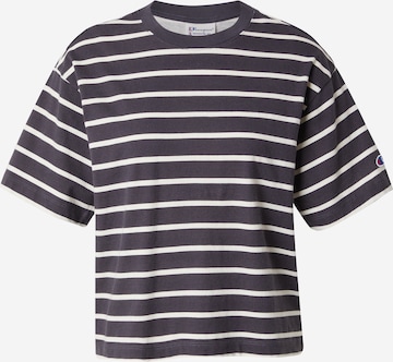 T-shirt Champion Authentic Athletic Apparel en bleu : devant