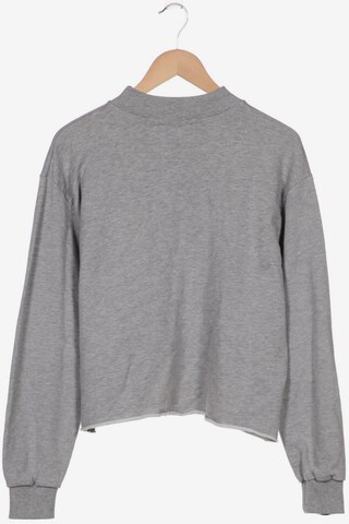 NA-KD Sweatshirt & Zip-Up Hoodie in L in Grey