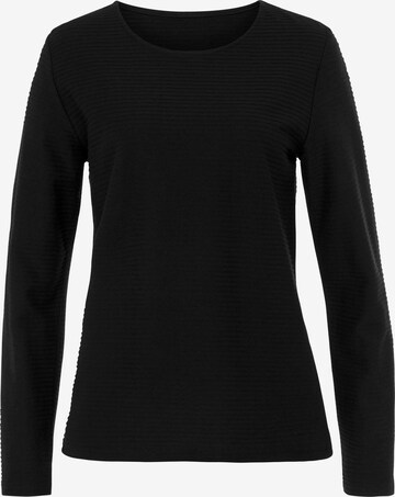 LASCANA Shirt in Schwarz: predná strana