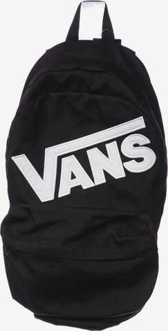VANS Backpack in One size in Black: front