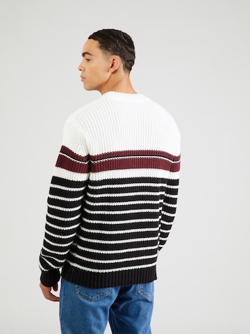 Guido Maria Kretschmer Men Sweater 'Fabio' in Mixed colours: back