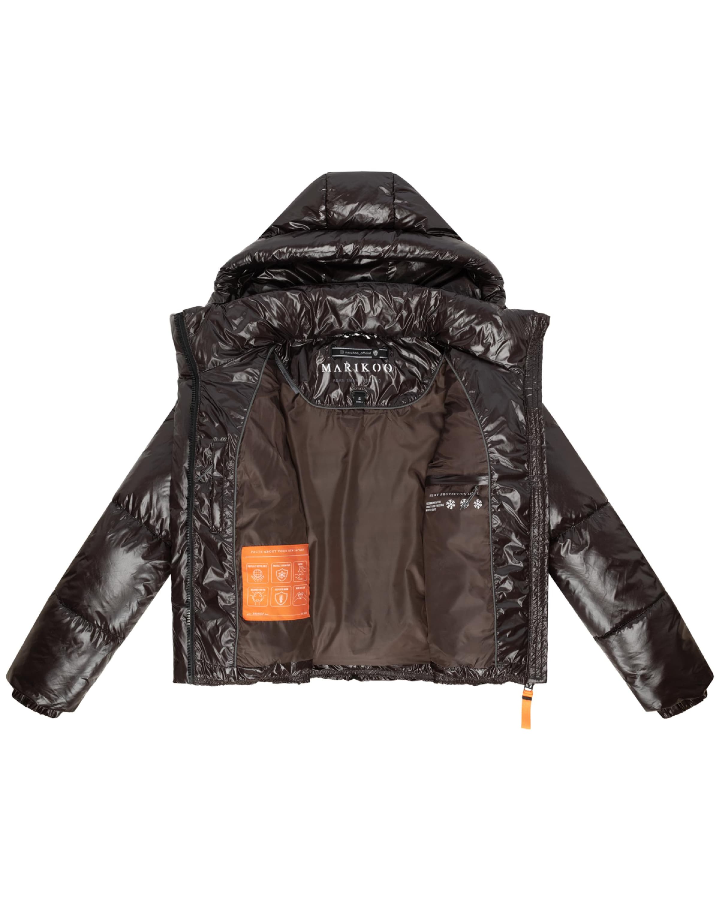 Veste d’hiver 'Skyraa 16' MARIKOO en marron