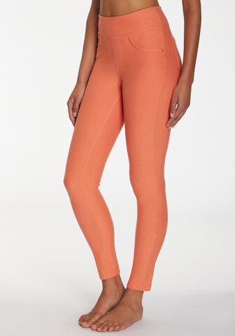 H.I.S Skinny Leggings in Orange: Vorderseite