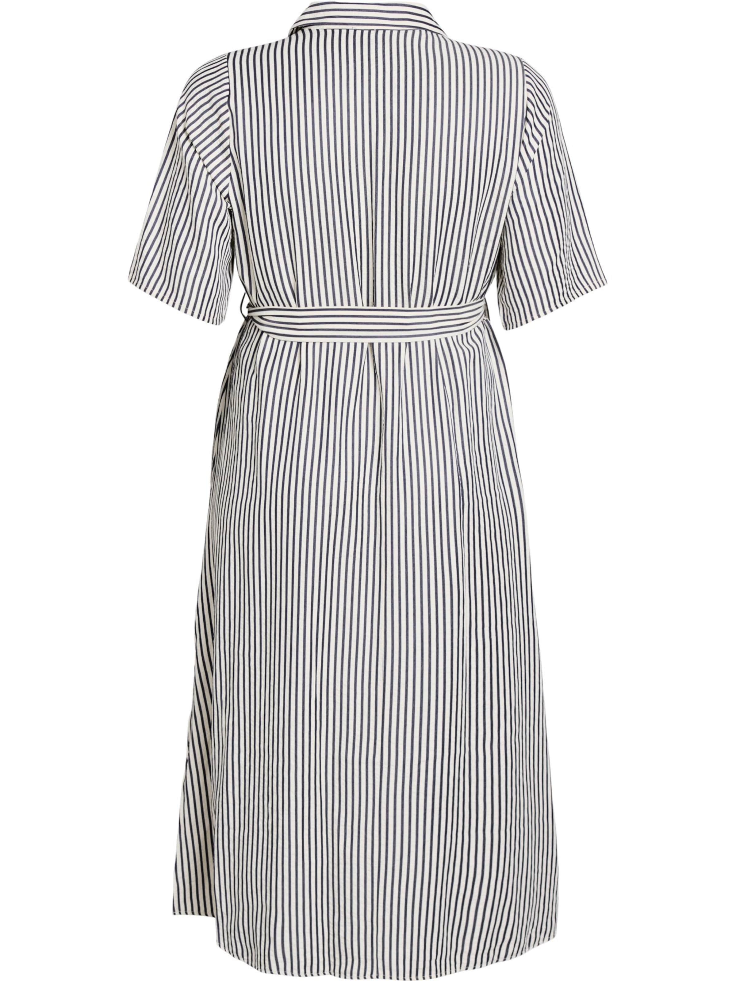 Rochie tip bluză 'Canavas' de la Zizzi pe negru