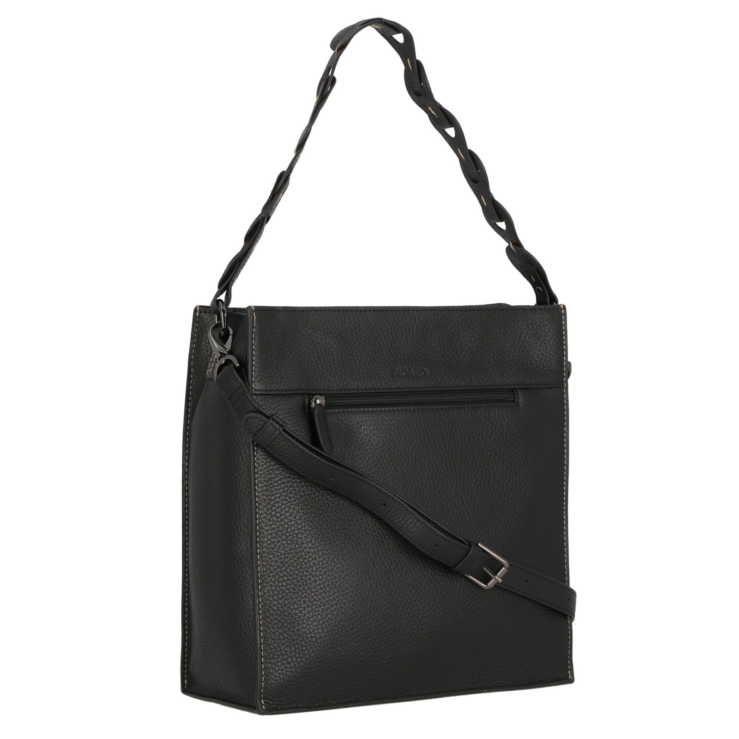 Picard Schoudertas 'Peephole' in Zwart