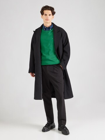 TOMMY HILFIGER Pulóver 'Essential' - zöld