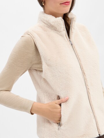 Marie Lund Vest in Beige