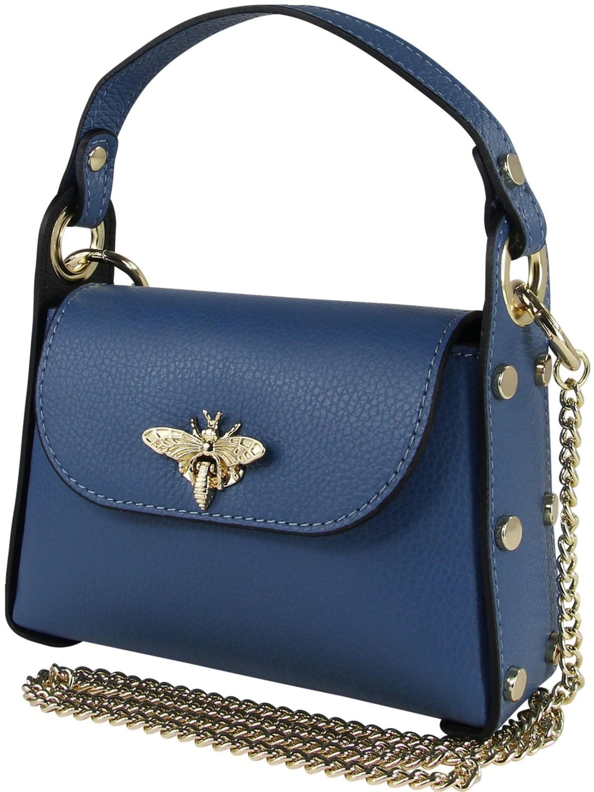 Toscanto Crossbody Bag in Blue: front