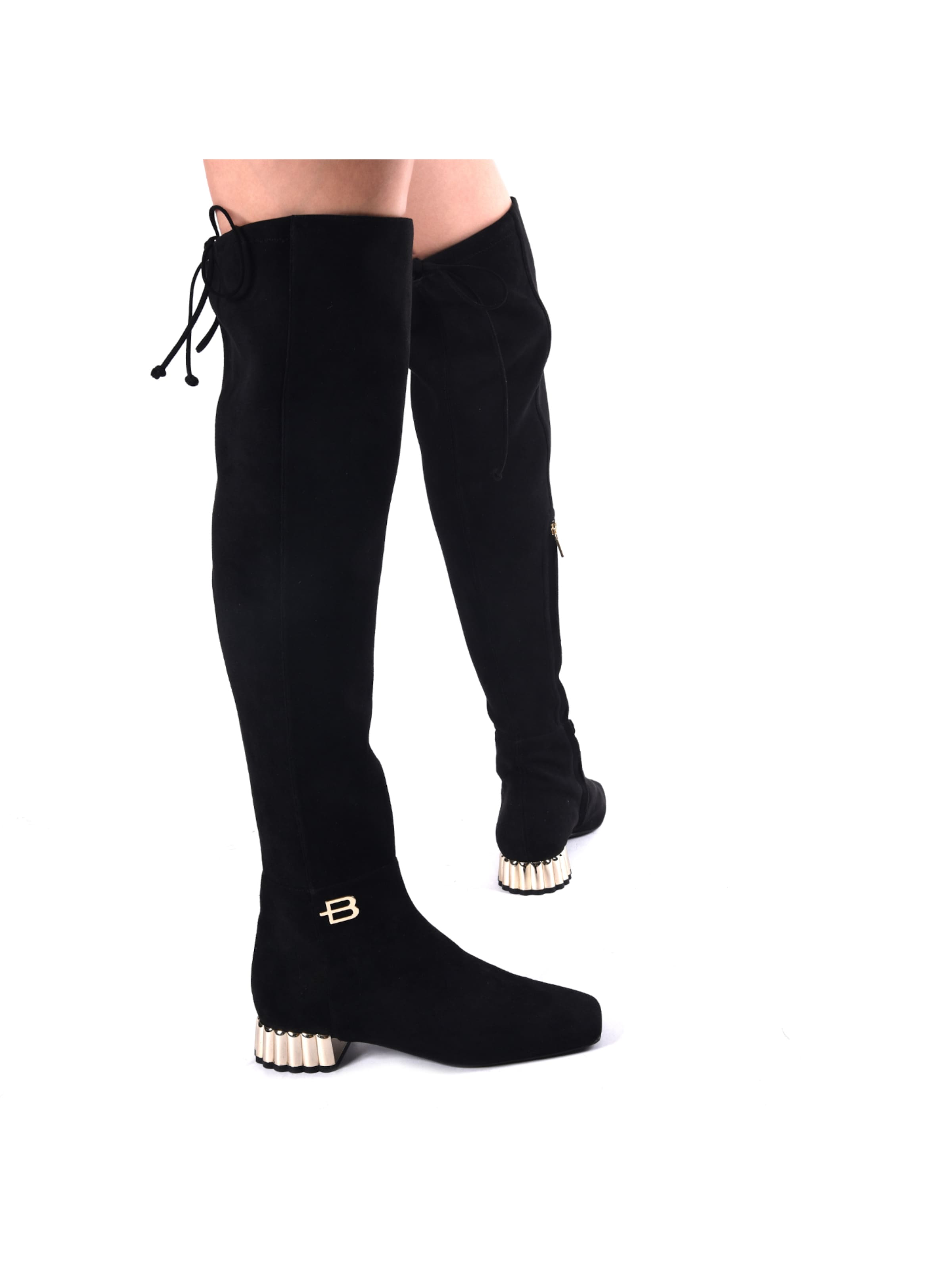 BALDININI Overknees in Black