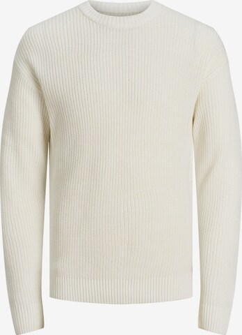JACK & JONES Sweater 'Brink' in White: front