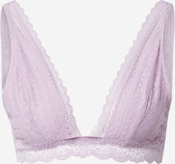 ABOUT YOU Triangle Bra 'Victoria' in Purple: front