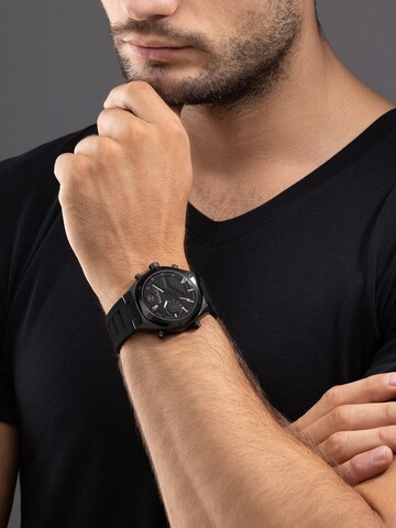 TIMBERLAND Analog Watch 'ABBOTVILLE' in Black: front