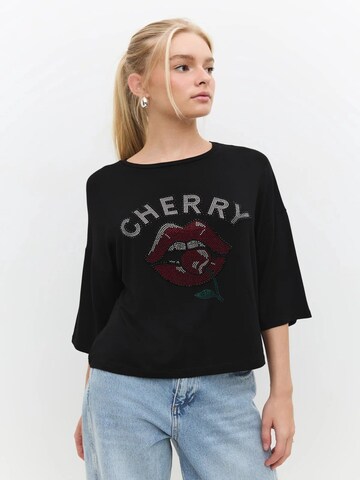 No Matter What Shirt in Black: front