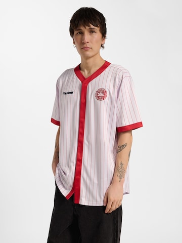 Hummel Functioneel shirt in Wit: voorkant