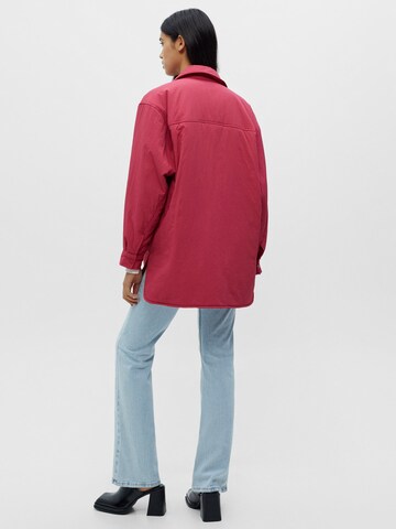 Pull&Bear Between-season jacket in Red