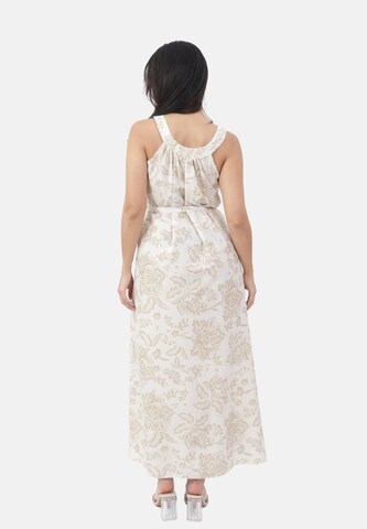 Elara Kleid in Braun