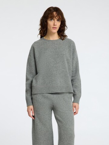 SELECTED Sweater in Grey: front