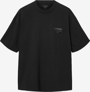 AllSaints Tričko 'Underground' – černá: přední strana