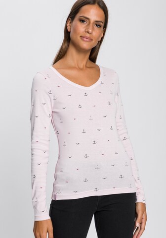 KangaROOS Shirt in Pink: Vorderseite